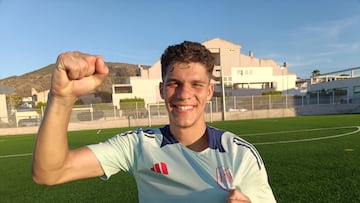 Simo Keddari, capitán de la Sub-19. (SEFUTBOL).