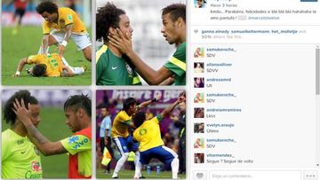 Neymar felicita a Marcelo por su 27 cumpleaños: "Te amo"