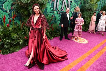 Sara Bareilles poses on the red carpet at the 76th Annual Tony Awards in New York City, U.S., June 11, 2023. REUTERS/Amr Alfiky