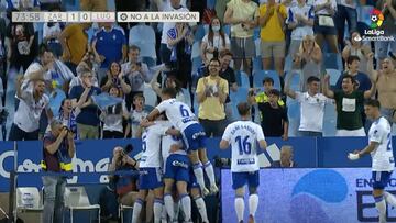 Resumen y gol del Zaragoza vs Lugo de LaLiga SmartBank