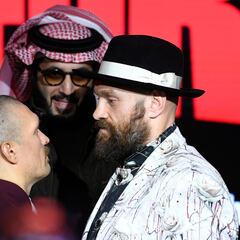 Usyk y Fury hacen el cara a cara más largo de la historia