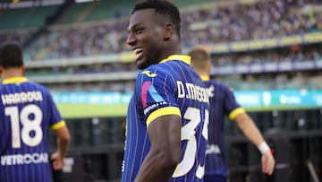 Daniel Mosquera la gran figura de Hellas Verona