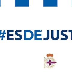 El Depor pide el apoyo del fútbol con la campaña #EsDeJusticia