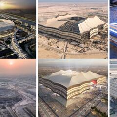 Así van y así serán los estadios de Qatar 2022: espectaculares