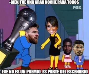 Los mejores memes de los premios 'The Best 2018'