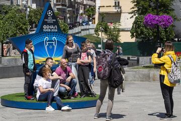 Kiev gets ready for Saturday's Champions League final