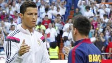 Referentes. Cristiano y Messi, símbolos de la Liga.