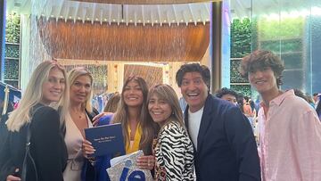 Zamorano y Alberó se fueron a vivir a España por sus hijos: esto cuesta la carrera que estudiará Mía