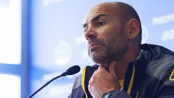 El entrenador de la UD Las Palmas, Paco J&eacute;mez.