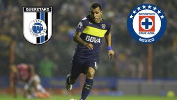 Carlos Tévez se negó a fichar por el Querétaro y Cruz Azul