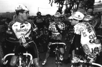 Miguel Indurain era un extraordinario bajador. En el Tour de 1993, en la 17ª etapa, sólo una gesta rival podía arrebatarle el amarillo y la intentó Rominger camino de Pau. La etapa, televisada íntegramente, comenzó muy movida y el suizo se marchó con Jaskula en el ascenso al Tourmalet, mientras Indurain daba muestras de debilidad. En la cima le sacaban 50 segundos. La TV francesa pudo seguir con su moto el descenso de un Rominger magnífico, que arriesgaba en cada curva y parecía asaltar el Tour. De Indurain sólo hubo dos imágenes: la primera, poniéndose en cabeza cuando comenzaba el descenso a casi un minuto. La segunda fue 10 km después, cuando aparecía a la rueda del suizo despreocupado, mientras se avituallaba, tras una bajada bestial que nunca se vio.