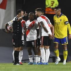Así es Herrera, el árbitro del River-Boca de Liga Profesional: cómo le fue en los Superclásicos