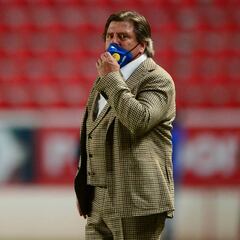 Miguel Herrera: ”No demeritemos el gran partido de Necaxa”