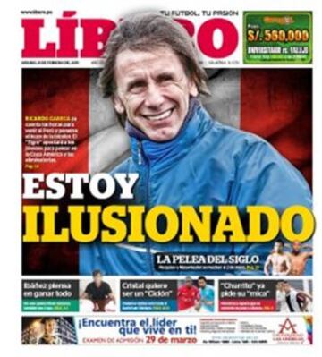 Portadas de la prensa deportiva