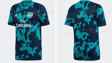 La camiseta pre-partido del Arsenal que ha indignado a la afici&oacute;n.