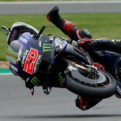 Quartararo: "He tenido suerte de no lesionarme seriamente"