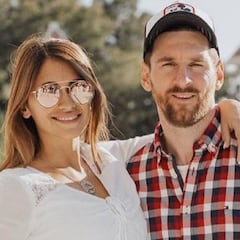 Antonella Rocuzzo comparte el retrato más tierno de la familia Messi