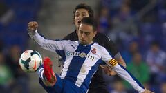 Sergio Garc&iacute;a, en uno de sus partidos ante el Levante.