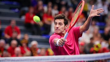 Garín revitaliza a Chile en Copa Davis: compleja serie ante Bélgica