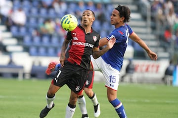 El 'Hommie' Castillo utilizó el '1' cuando jugó con el Atlas.