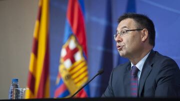 Bartomeu, en rueda de prensa