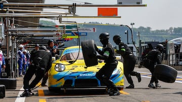 La importancia de la temperatura en las llantas de los autos de carreras