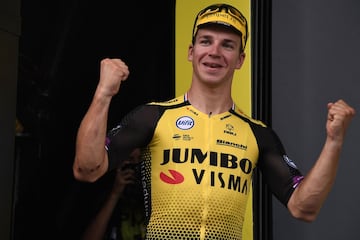 Dylan Groenewegen vencedor de la séptima etapa del Tour de Francia 2019.

