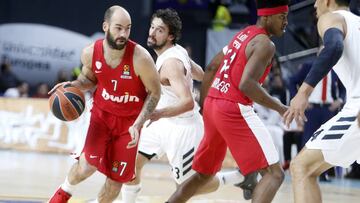 10/01/19 PARTIDO BALONCESTO EUROLEAGUE
REAL MADRID - OLYMPIACOS PIRAEUS SPANOULIS LLUL