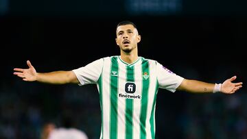 Guido Rodriguez, en un partido con el Betis.