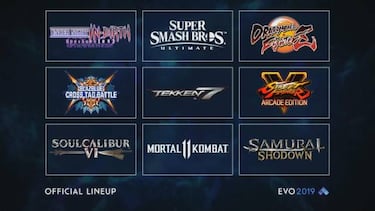 EVO 2019: confirmados los 9 juegos que lucharán en Las Vegas