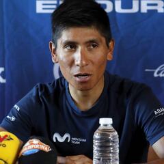 Nairo: "Todo se ha torcido, no tengo objetivos individuales"