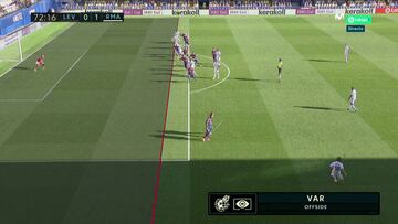 La imagen del VAR deja dudas con el gol anulado a Ramos