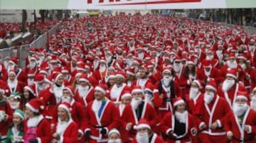 Los Papá Noel más divertidos del deporte