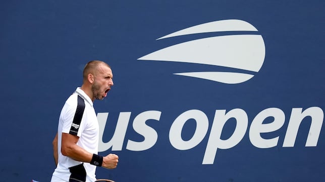 Evans gana el partido más largo de la historia del US Open