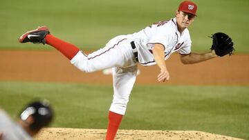 Con su nuevo contrato, Stephen Strasburg continuar&iacute;a con los Washington Nationals hasta 2023.