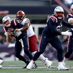 Los Patriots se hunden en el fondo de la AFC Este con derrota ante Commanders
