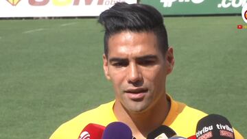 Falcao en entrevista con medios turcos