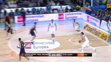 Va a dar la vuelta al mundo: Doncic, de toda la cancha... ¡limpia!