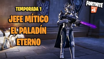 Cómo derrotar al Paladín Eterno en Fortnite Capítulo 4 - Temporada 1 para obtener sus armas Míticas