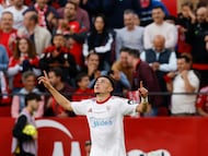 Vargas, ante Osasuna.