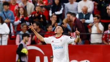 Vargas, ante Osasuna.