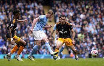 De Bruyne volvió ante el Leeds.