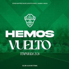 Así es la campaña de abonos del Elche para Primera