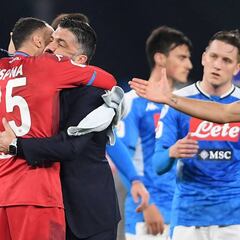 La confianza de Gattuso en Ospina hace dudar a Meret