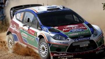 El finlandés Matti Latvala acaba líder la primera etapa