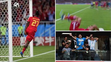 Del balonazo de Batshuayi al show de Maradona: los momentos Top del Mundial 2018