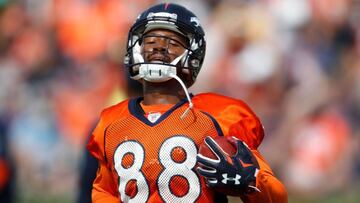 Thomas jugó para cuatro clubes de la NFL, pero con los Broncos se estableció como un wide receiver de élite y en junio pasado anunció su retiro.