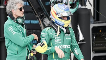 Fernando Alonso (Aston Martin). Miami, Estados Unidos. F1 2025.