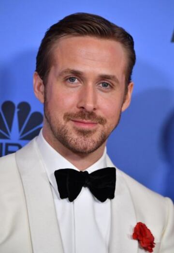 Ryan Gosling fue otro de los triunfadores de la 74 edición de los Globos de Oro.