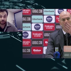 El encontronazo de Zidane con un periodista: "Tú, impresionante"